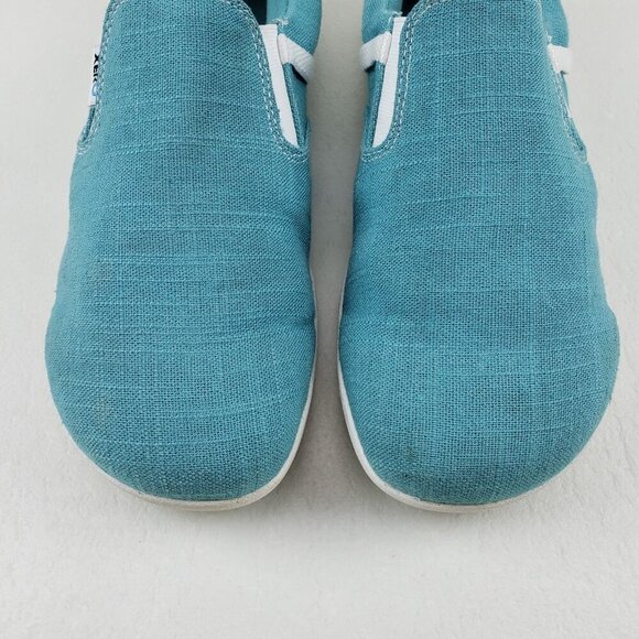 Xero Shoes Aptos Slip On Shoe Women 10 Turquoise Barefoot Minimalist Hemp Casual - Picture 6 of 13
